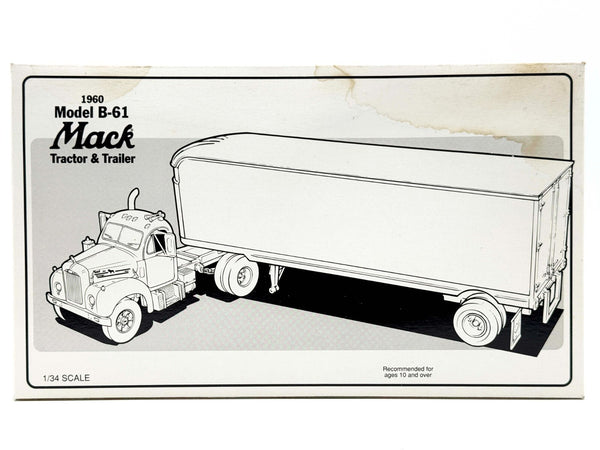 1/34 Mack B61 Truck and Trailer H F Cambell Refrigerated Service Millerstown PA