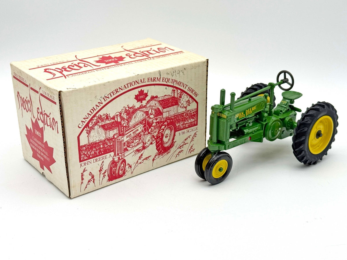 1/16 John Deere Model A Canadian Farm Equipment Show 1993 All Cast Wheels