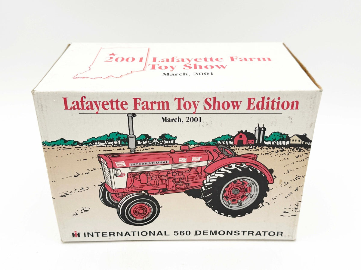 1/16 International Harvester 560 Standard Demonstrator Lafayette Show