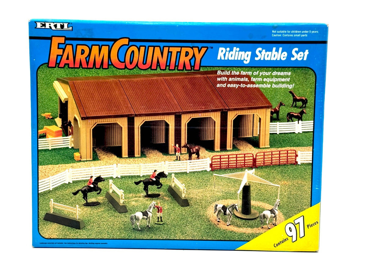 1/64 Farm Country Riding Stable Set