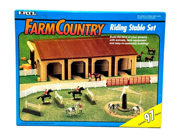 1/64 Farm Country Riding Stable Set