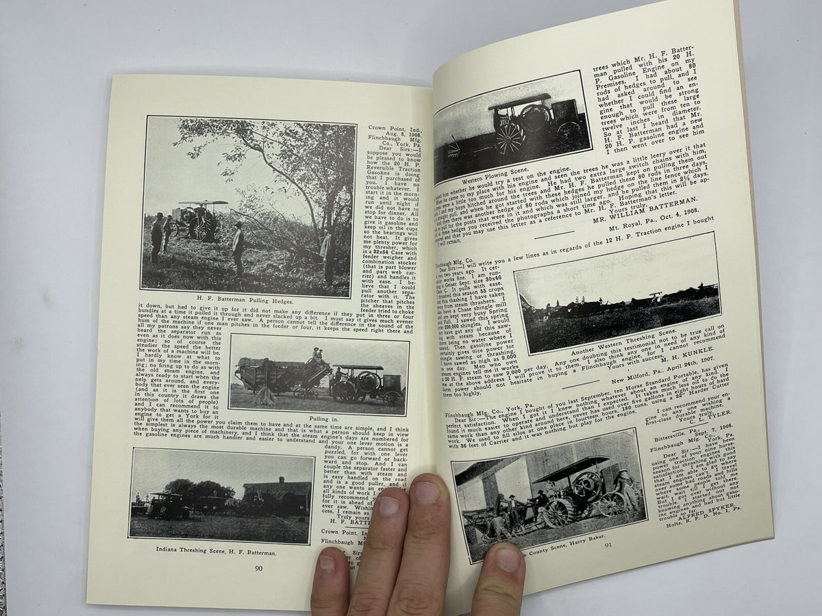 The York Gas Engine Flinchbaugh Mfg Brochure
