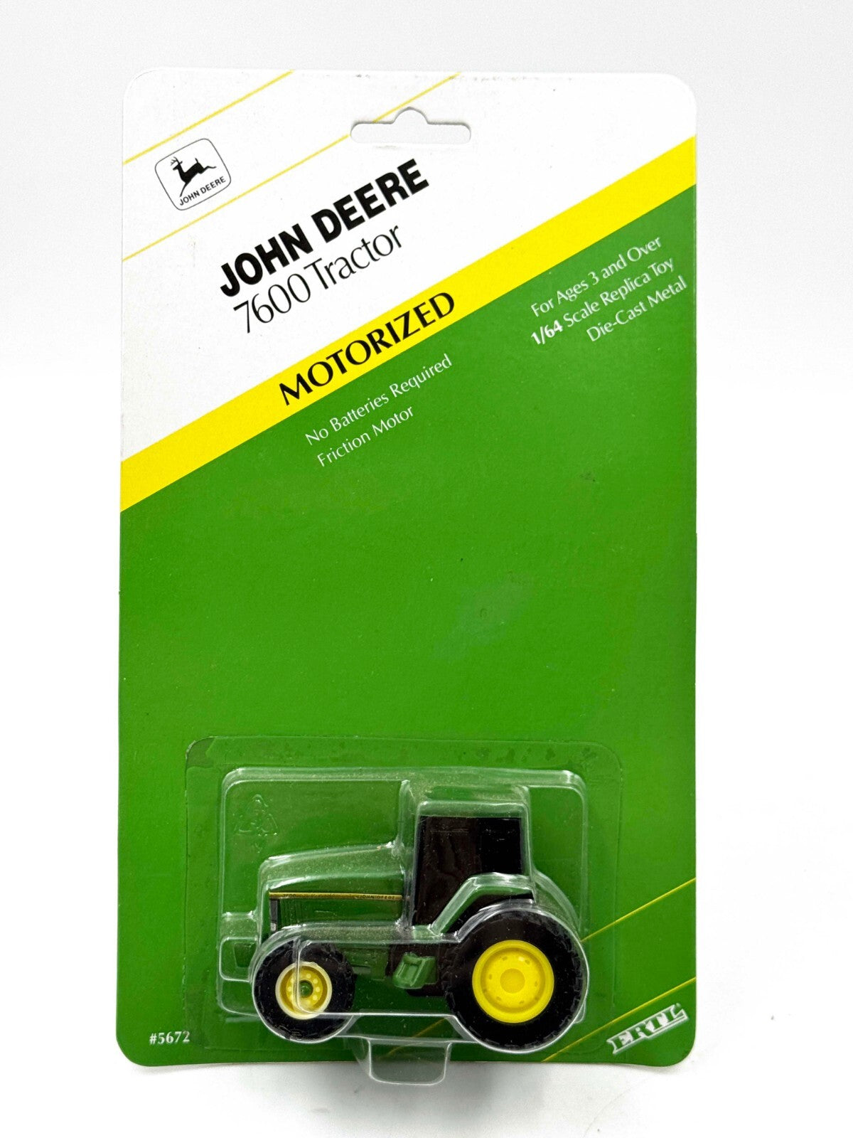 1/64 John Deere 7600 Tractor, Motorized