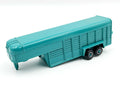 1/64 Teal Gooseneck Cattle Trailer