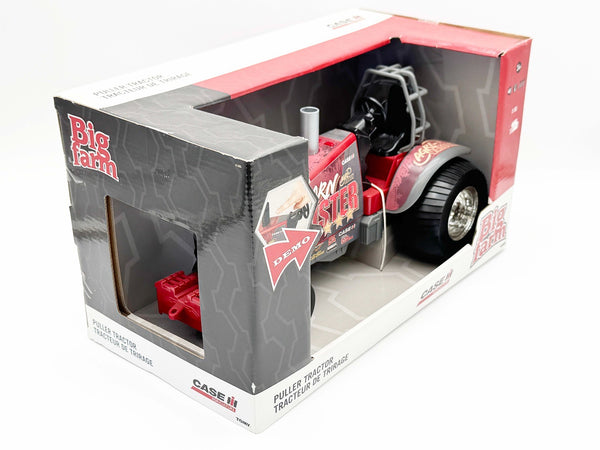 1/16 Case IH Barn Buster Pulling Tractor Big Farm