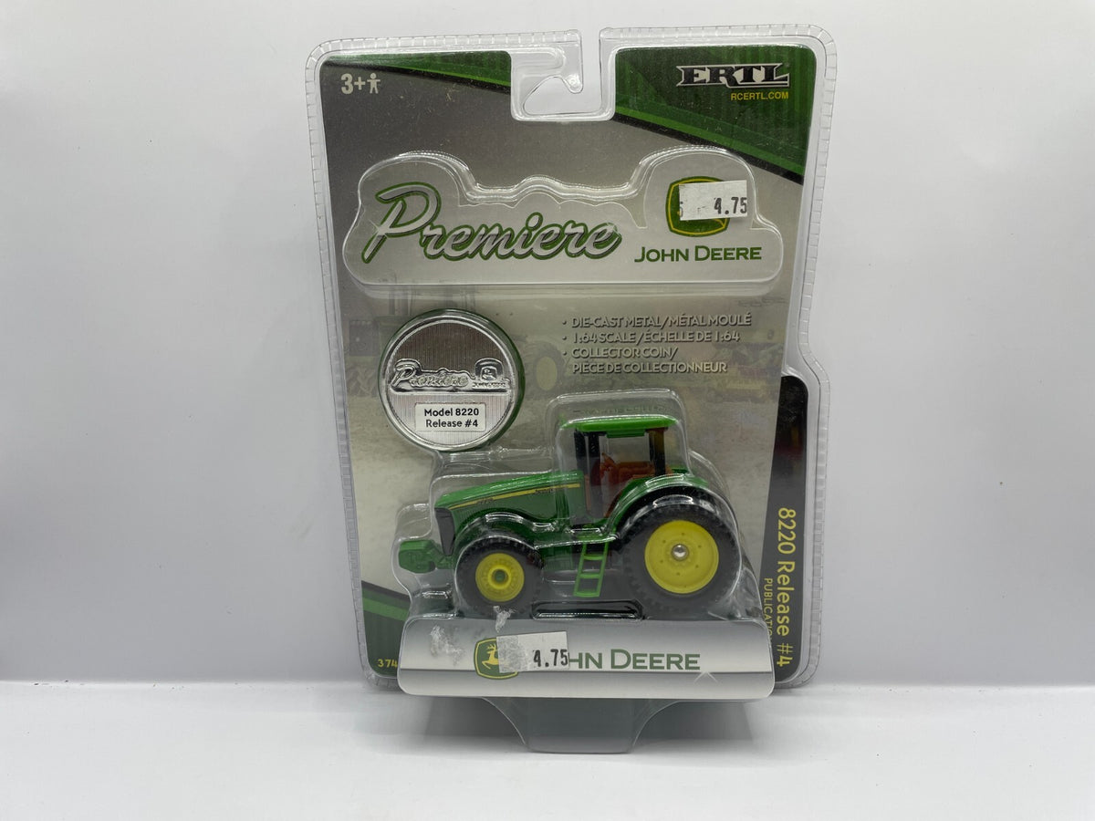 1/64 John Deere Premiere #4 8220 Tractor