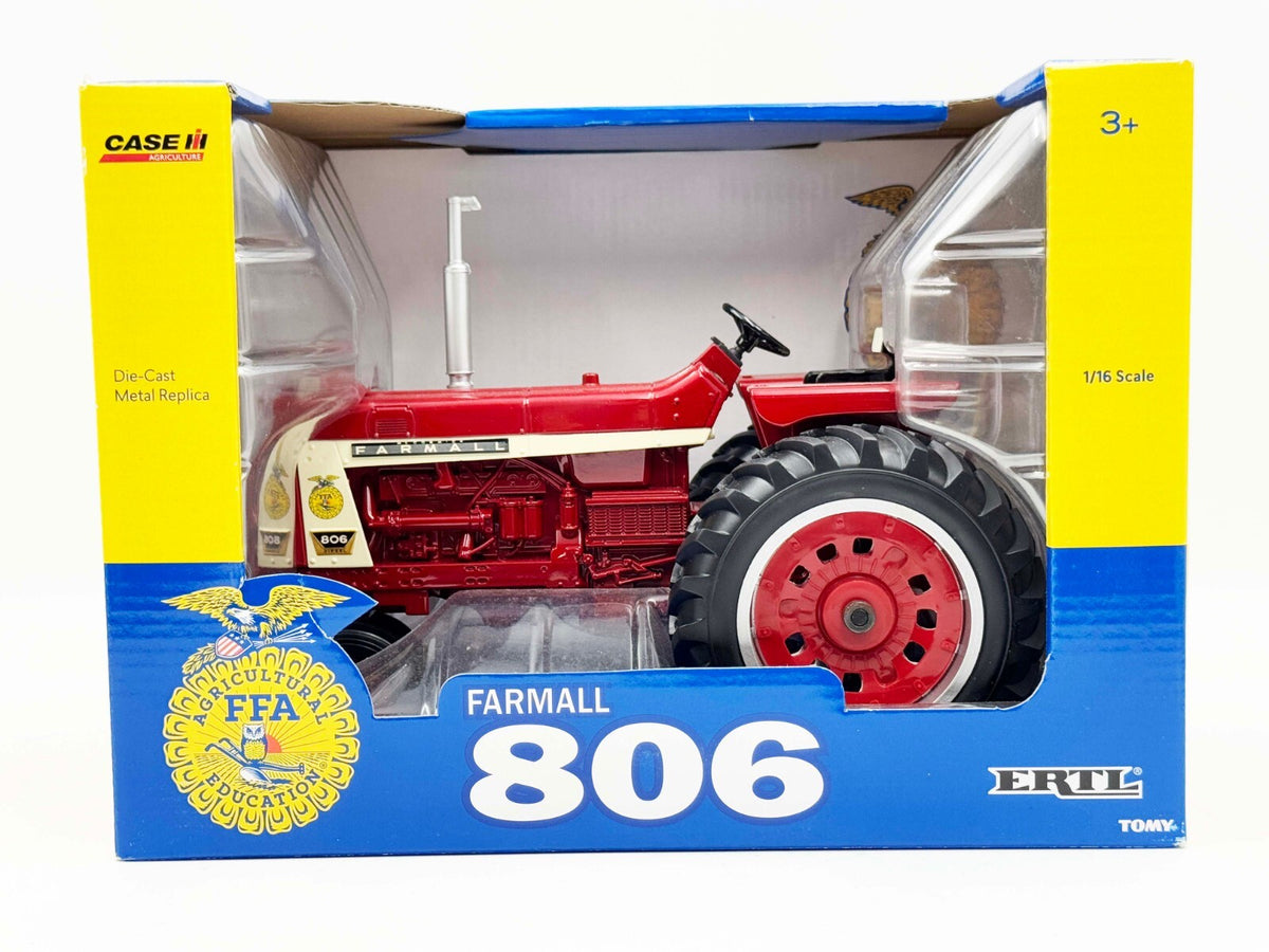 1/16 International Harvester Farmall 806 Tractor With Narrow Front, FFA Edition