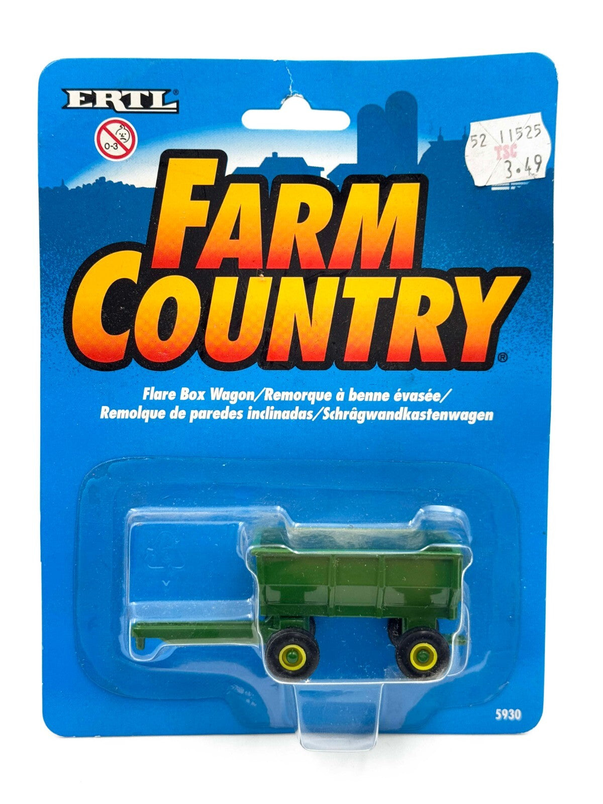 1/64 John Deere Flare Box Wagon