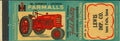 Matchbook Cover Farmall H Lewis Imp Co Iowa Falls Iowa