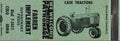 Matchbook Cover J I Case 400 Graphic Farren Implement Colo Iowa