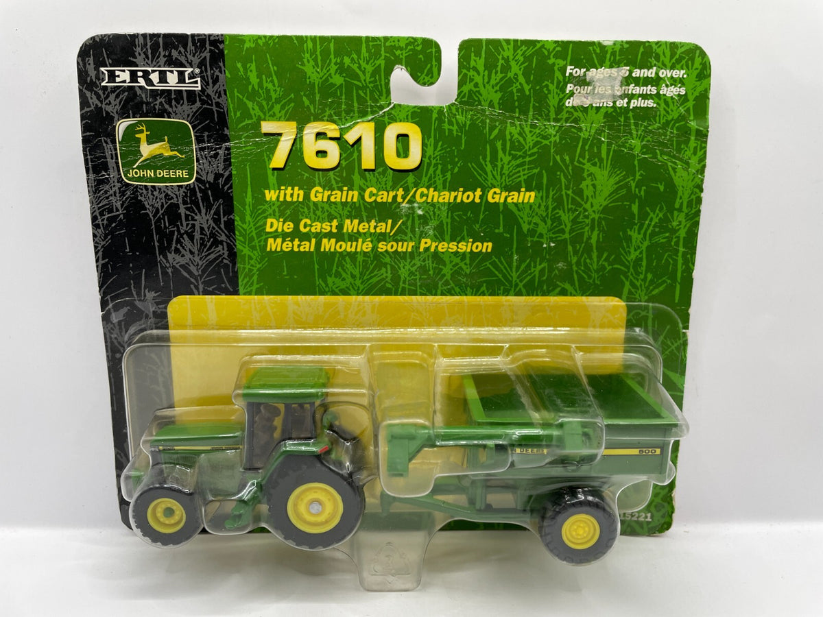 1/64 John Deere 7610 Fwa Tractor With 500 Grain Cart