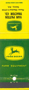 John Deere Matchbook 4 Leg Van Patten Tractor CO Searcy Arkansas