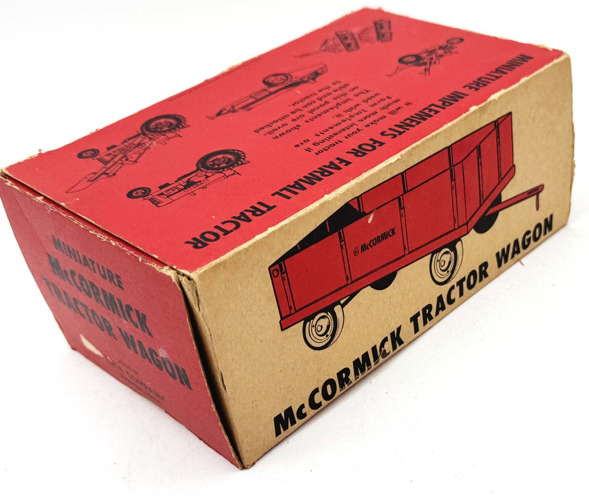 1/16 International Harvester McCormick Barge Wagon in Original Box - Eska