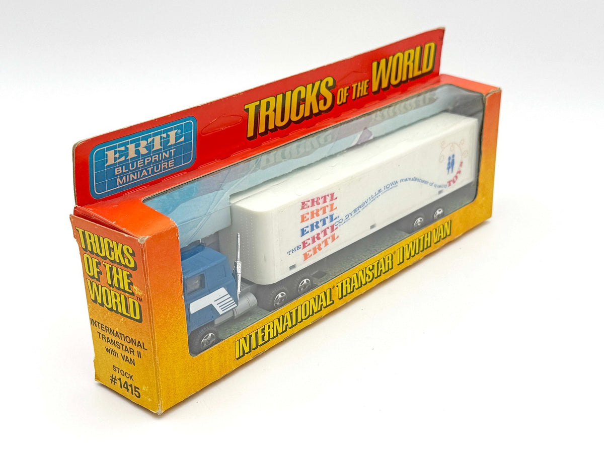 1/64 Trucks of the World International Transtar II w/ Van Ertl