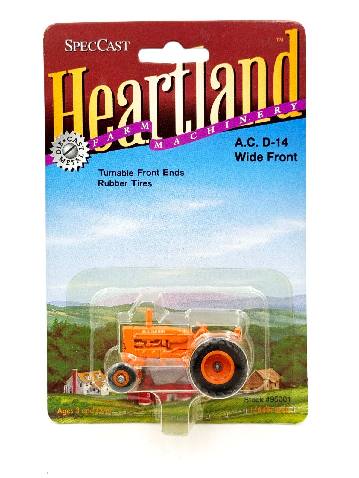 1/64 Allis Chalmers D-14 Wide Front Tractor