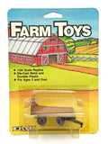 1/64 Hay Wagon Hay Rack W/ Black Gear & Red Rims