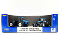 1/64 New Holland Tj530 4Wd And Tg305 Fwa 2 Piece Tractor Set Dealer Edition
