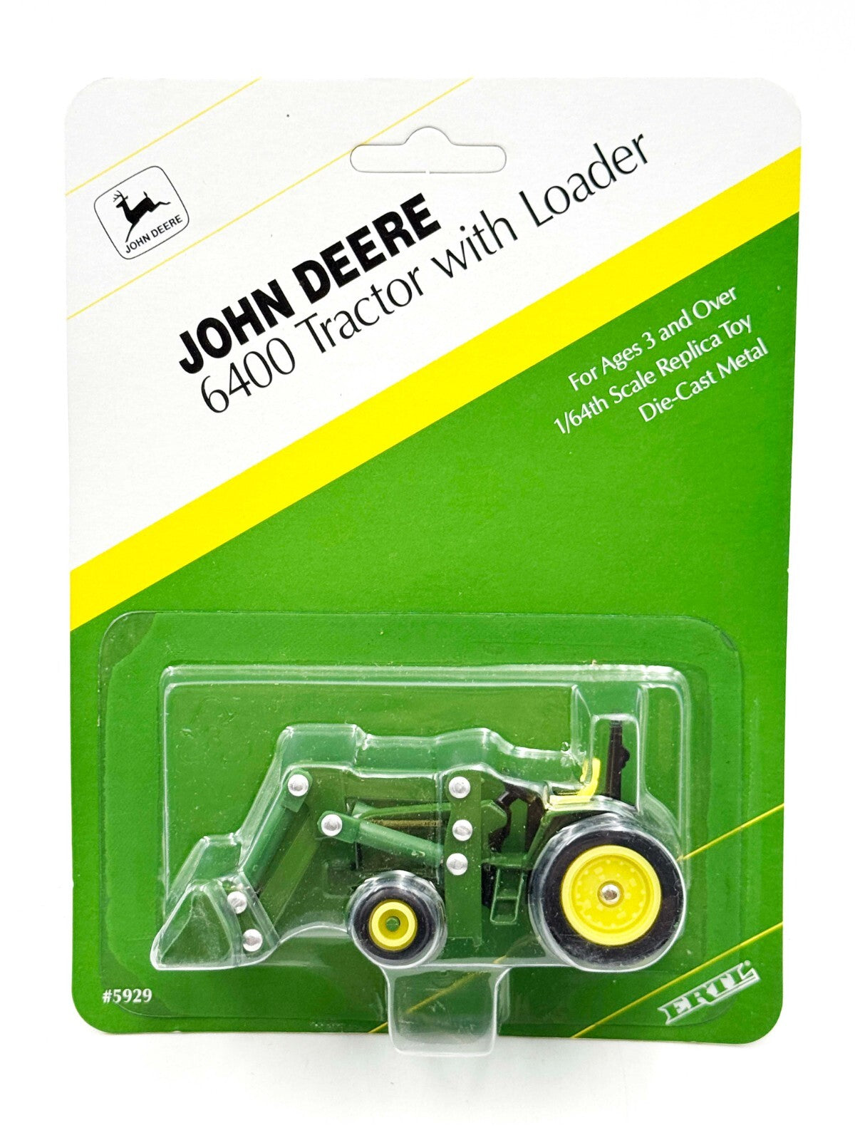 1/64 John Deere 6400 Tractor W/ Old Style Loader