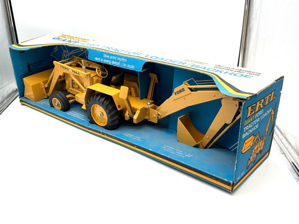1/12 Ford 755A Backhoe in Original Box