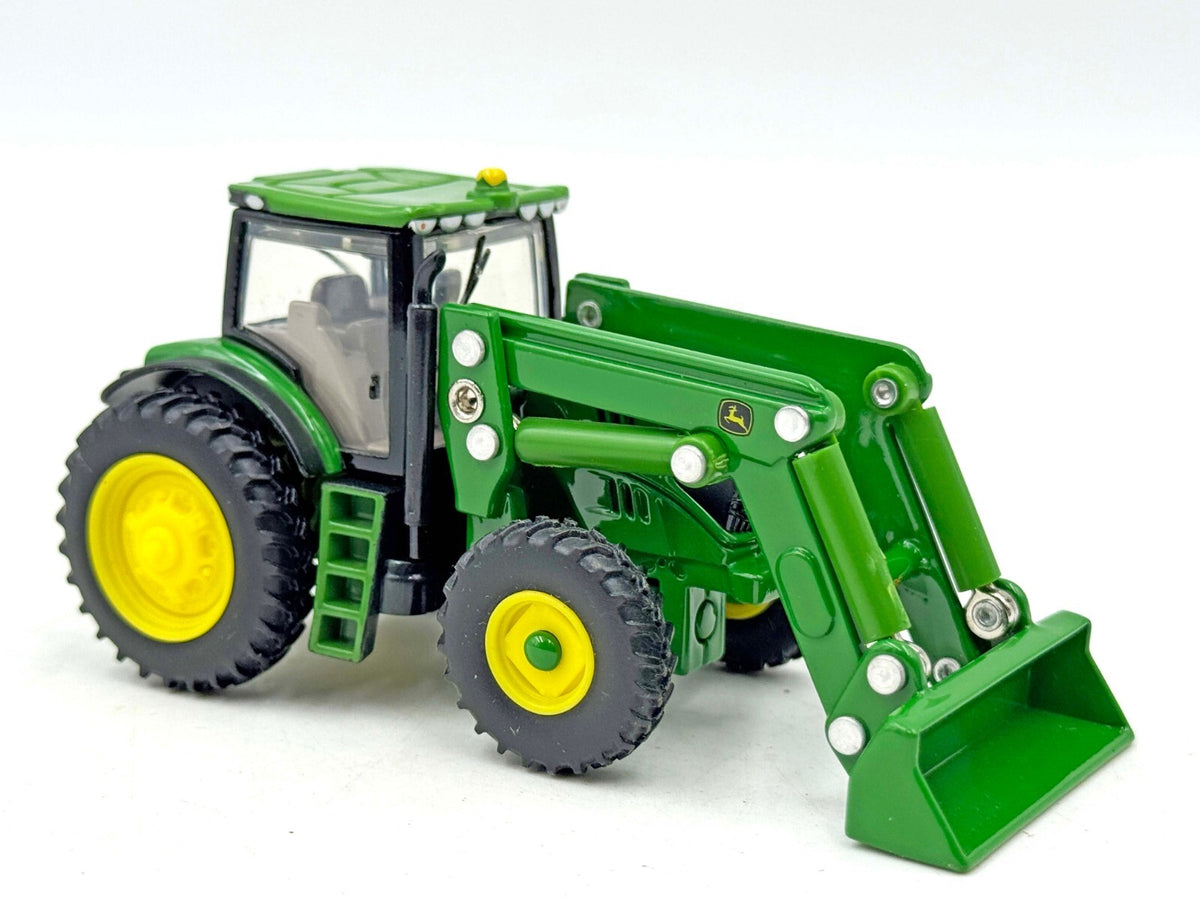 1/64 John Deere 6210R Tractor With Front Wheel Assist & Loader