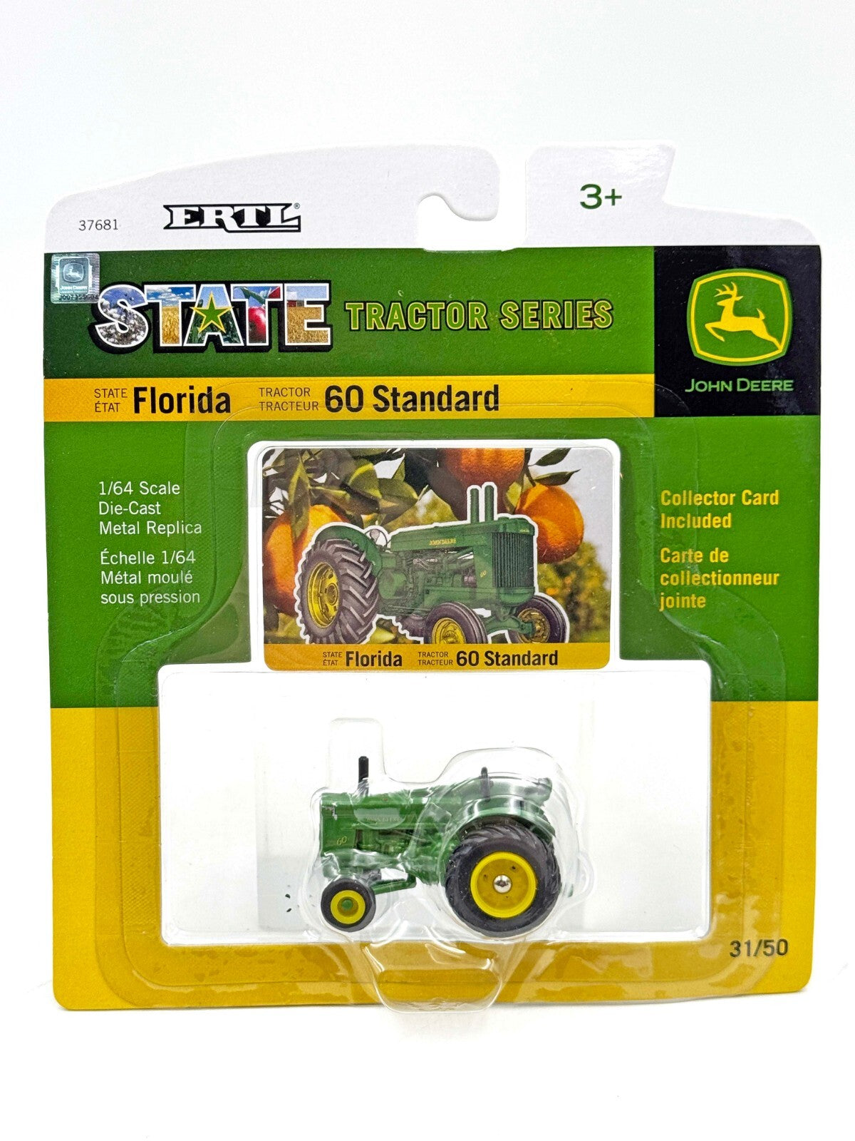 1/64 John Deere 60 Standard Florida State Tractor