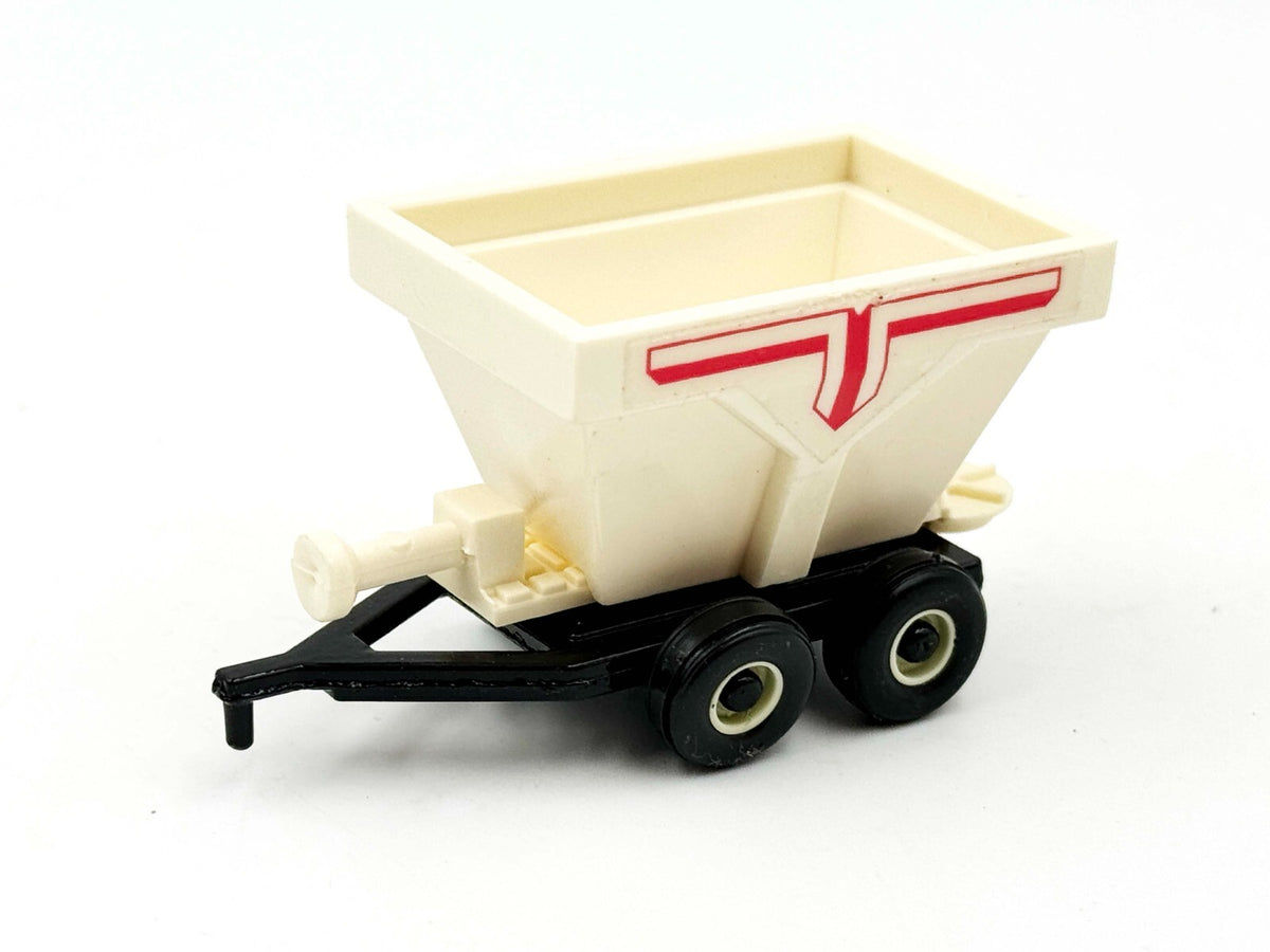 1/64 Dry Fertilizer Spreader White With Black Frame & Red Decal