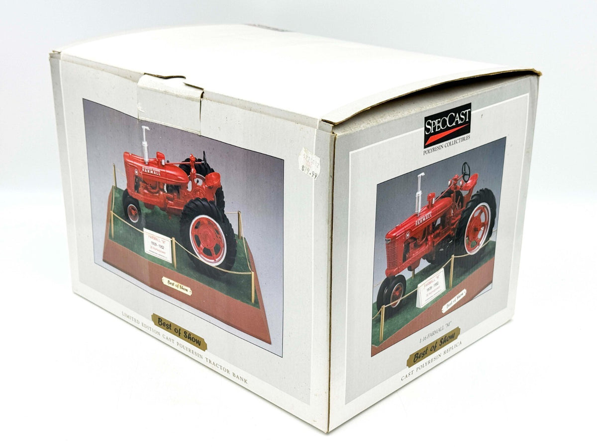 1/16 Farmall M Tractor on Best of Show Plaque Bank