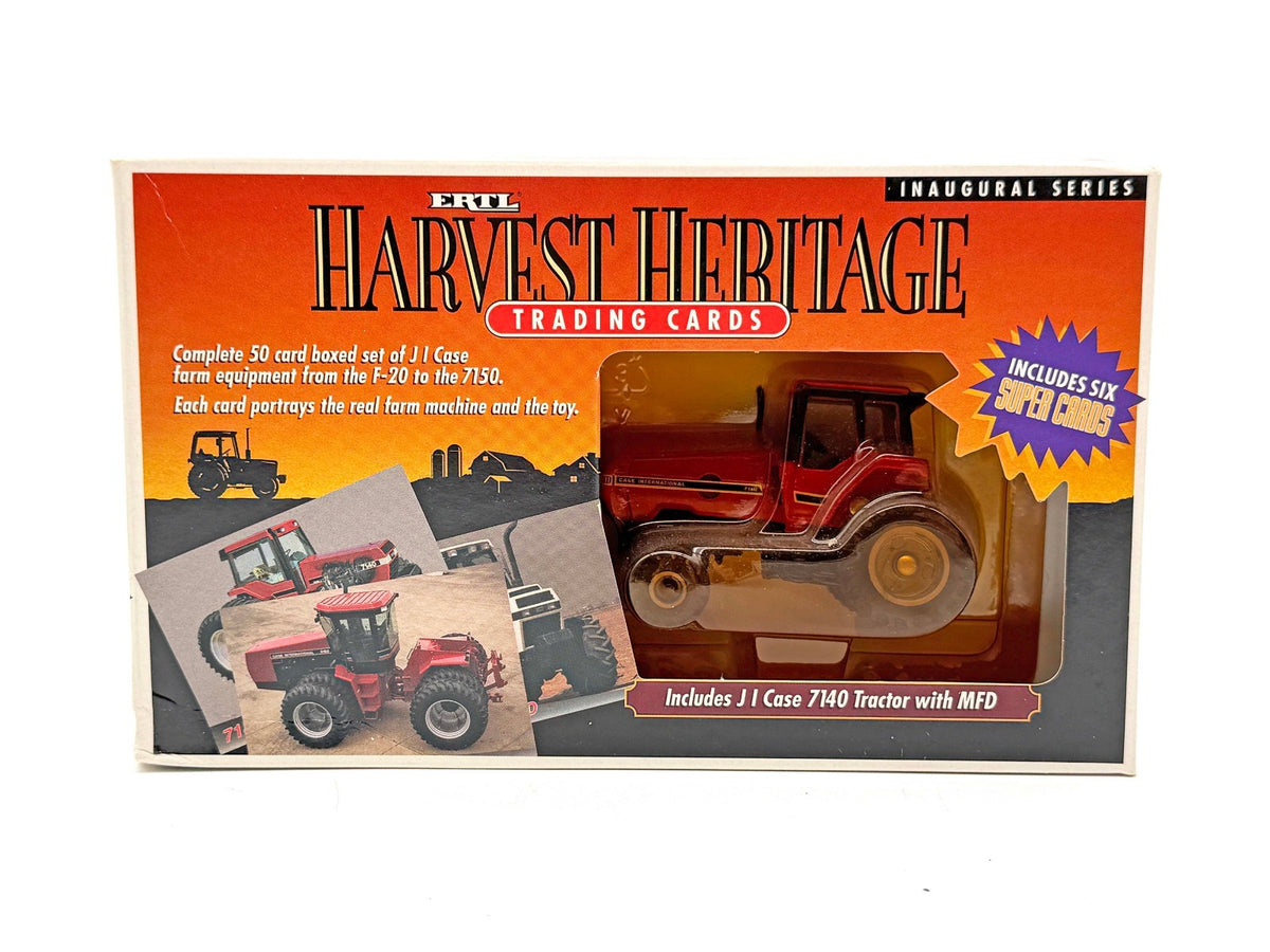 1/64 Case IH 7140 Tractor With Trading Cards
