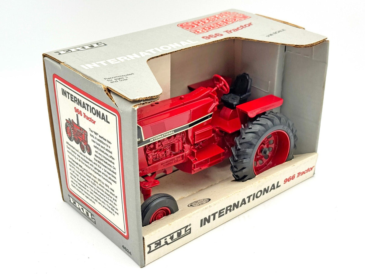 1/16 International Harvester 966 Tractor With Black Stripe Decal