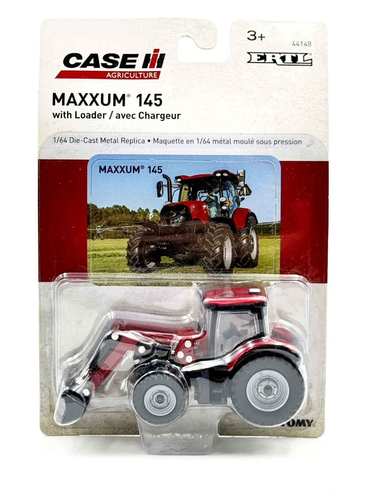 1/64 Case IH Maxxum 145 Tractor With Loader