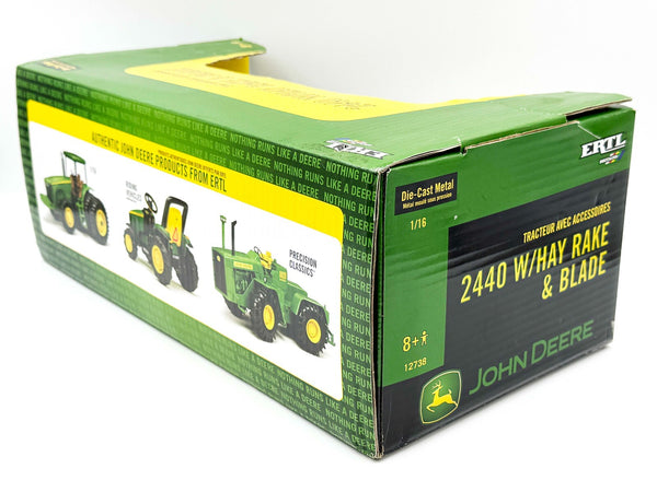 1/16 John Deere 2440 w/ Hay Rake and Blade Set