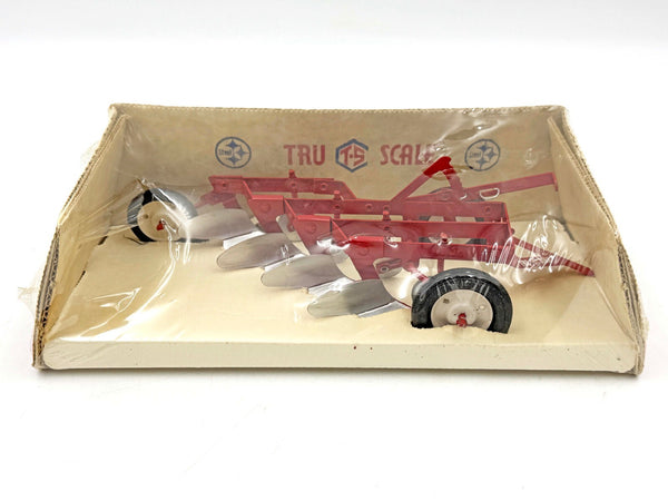1/16 Tru Scale Four Bottom Plow in Bubble Box