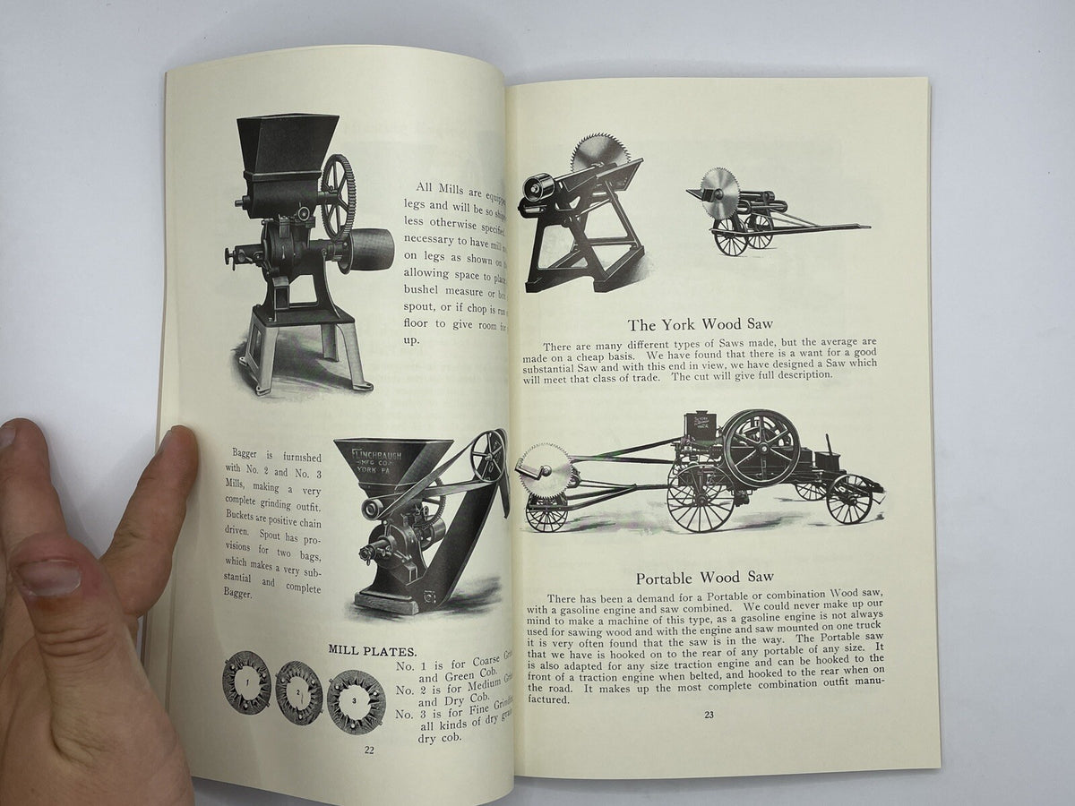 The York Gas Engine Flinchbaugh Mfg Brochure