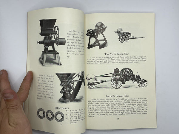 The York Gas Engine Flinchbaugh Mfg Brochure