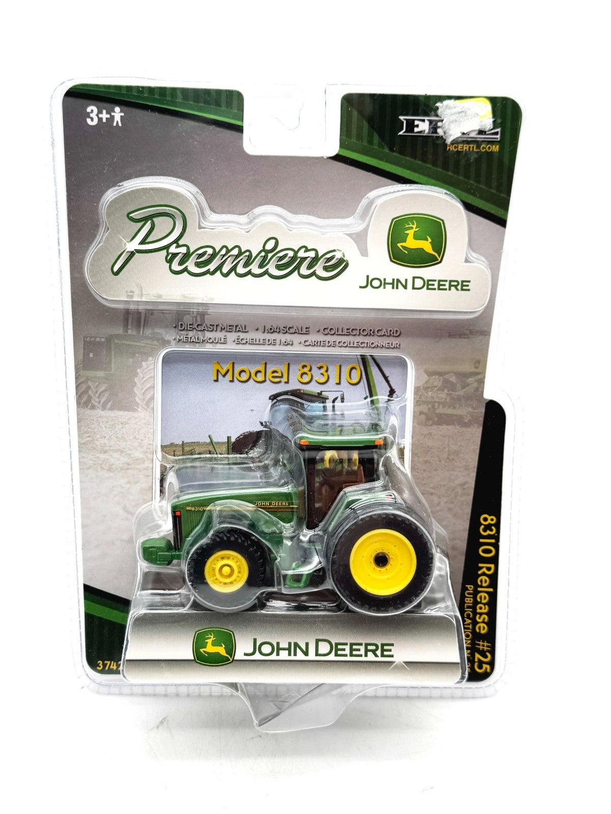 1/64 John Deere 8310 Tractor With Front Wheel Assist, Premiere Series #25