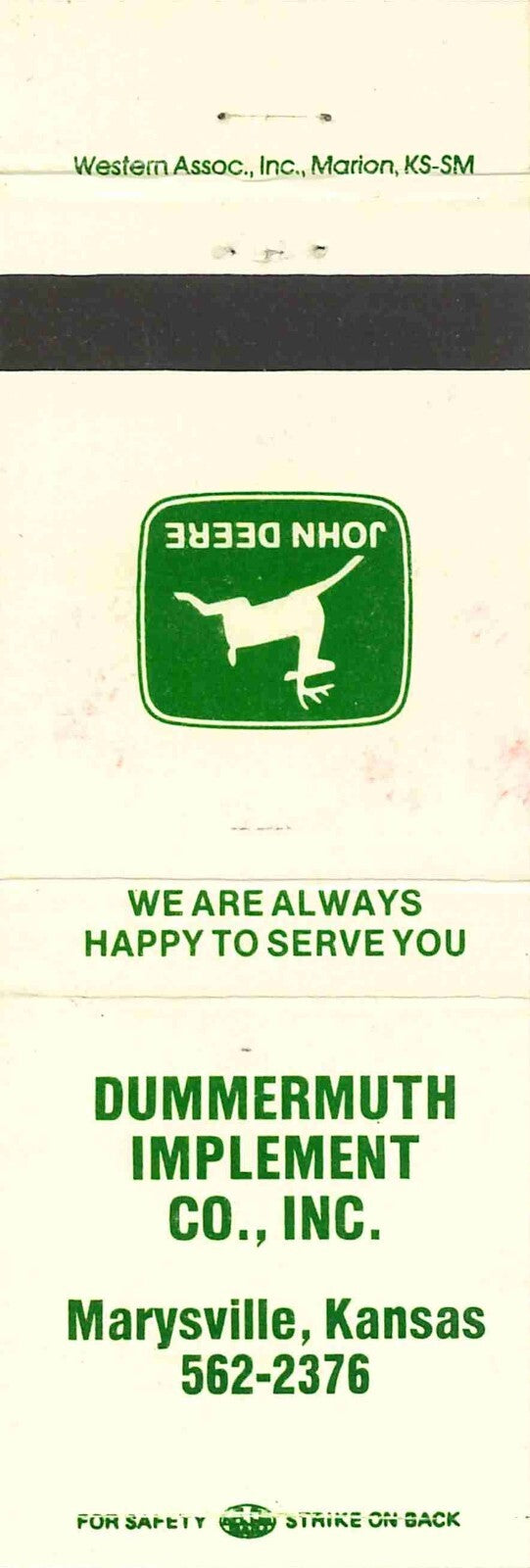 John Deere Matchbook 2 Leg Dummermuth Implement Co Marysville Kansas