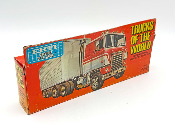 1/64 Trucks of the World International Transtar II w/ Van Burlington Industries