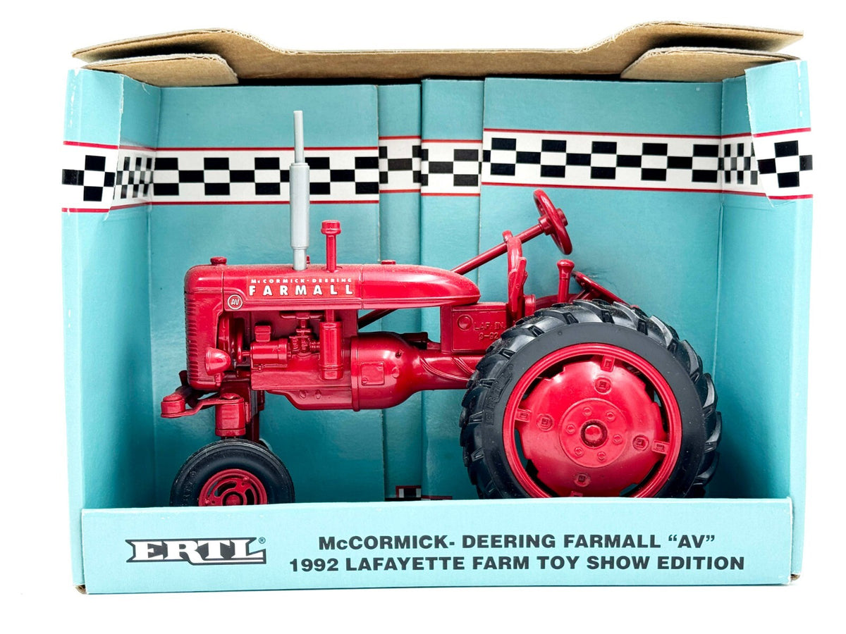 1/16 McCormick Deering Farmall AV Tractor, 1992 Lafayette Farm Toy Show