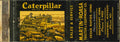 Matchbook Cover Caterpillar Dozer Martin Roasa Iowa and Missouri