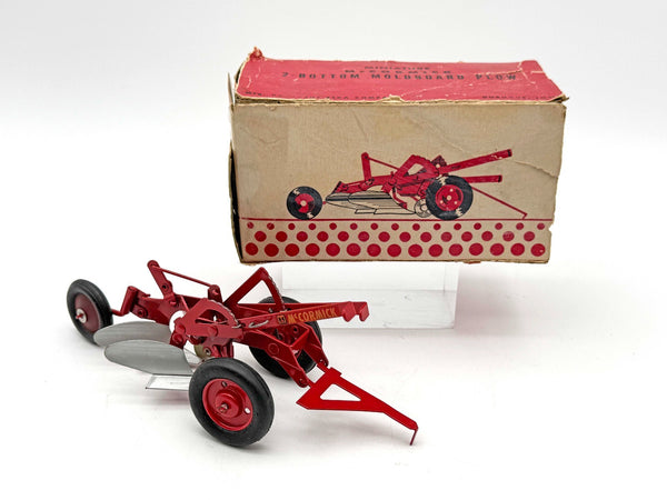 1/16 McCormick Deering 2 Bottom Plow in Original Box Eska