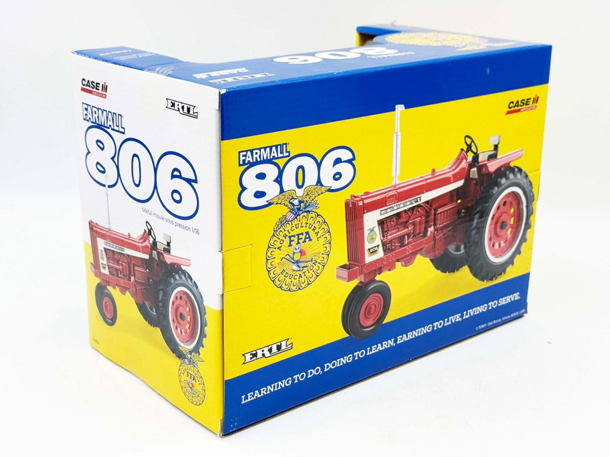 1/16 International Harvester Farmall 806 Tractor With Narrow Front, FFA Edition