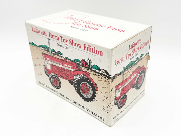 1/16 International Harvester 560 Standard Demonstrator Lafayette Show