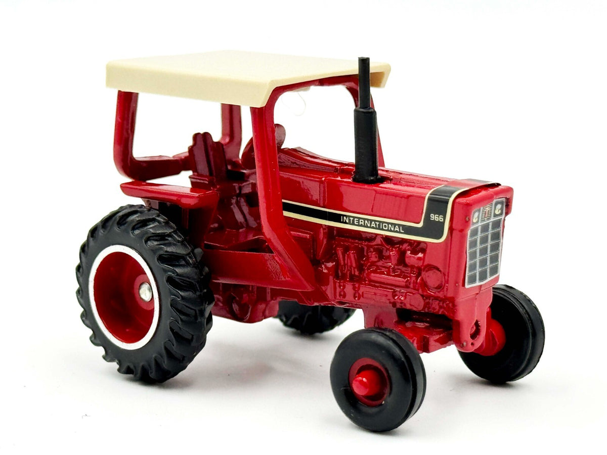 1/64 International 966 Black Stripe w/ Four Post ROPS