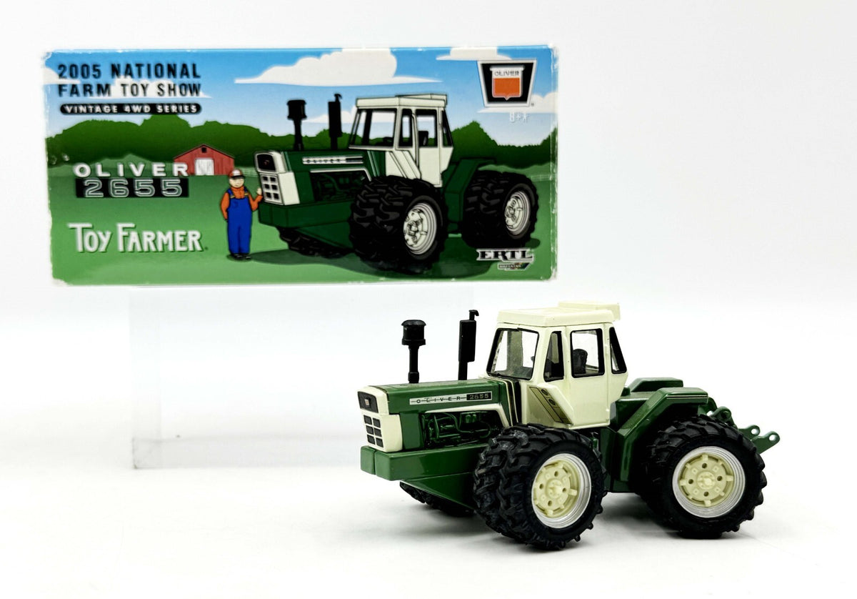 1/64 Oliver 2655 4WD Tractor W/ Duals, Toy Farmer 2005 Show Edition