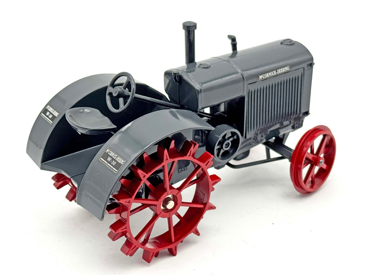 1/16 McCormick W-30 Grey Tractor w/ Steel Wheels