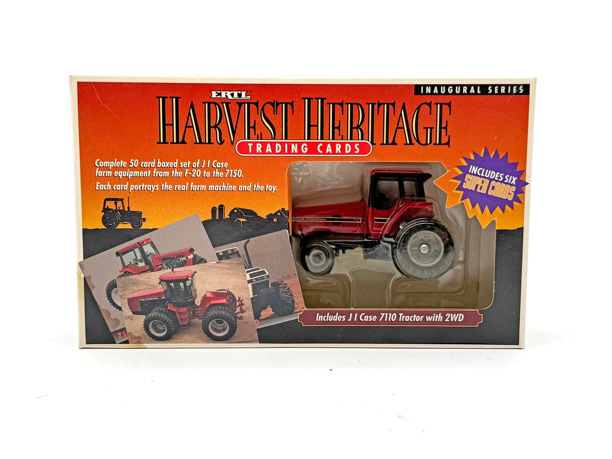 1/64 Case IH 7110 Tractor With Trading Cards