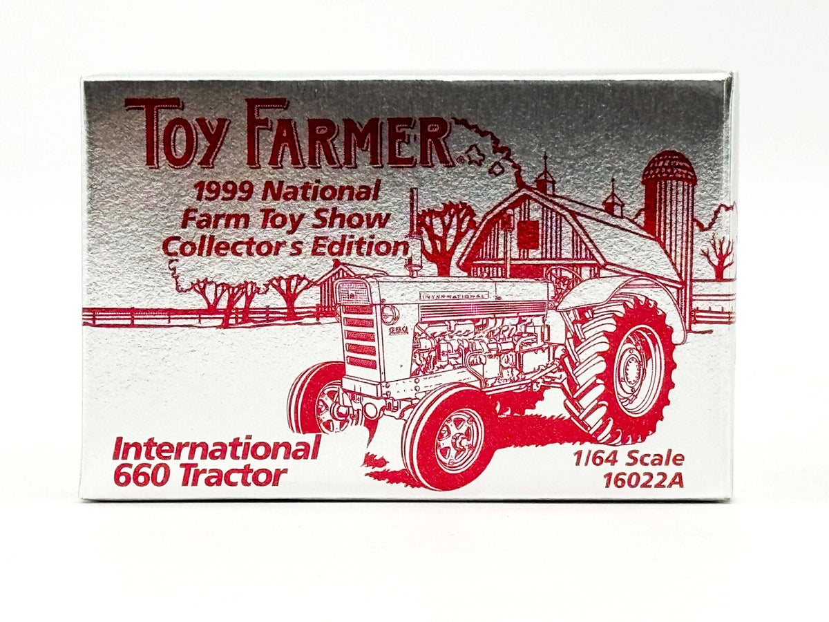 1/64 International Harvester 660 Wheatland Tractor 1999 National Farm Toy Show