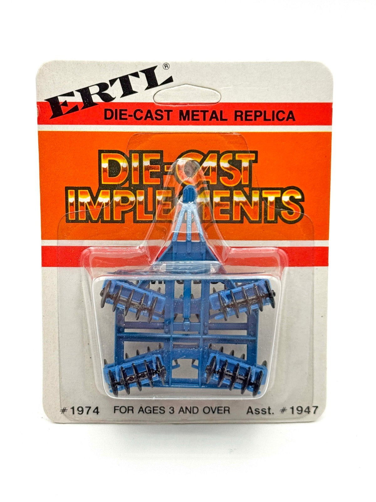 1/64 Blue Ford Wing Disk Harrow
