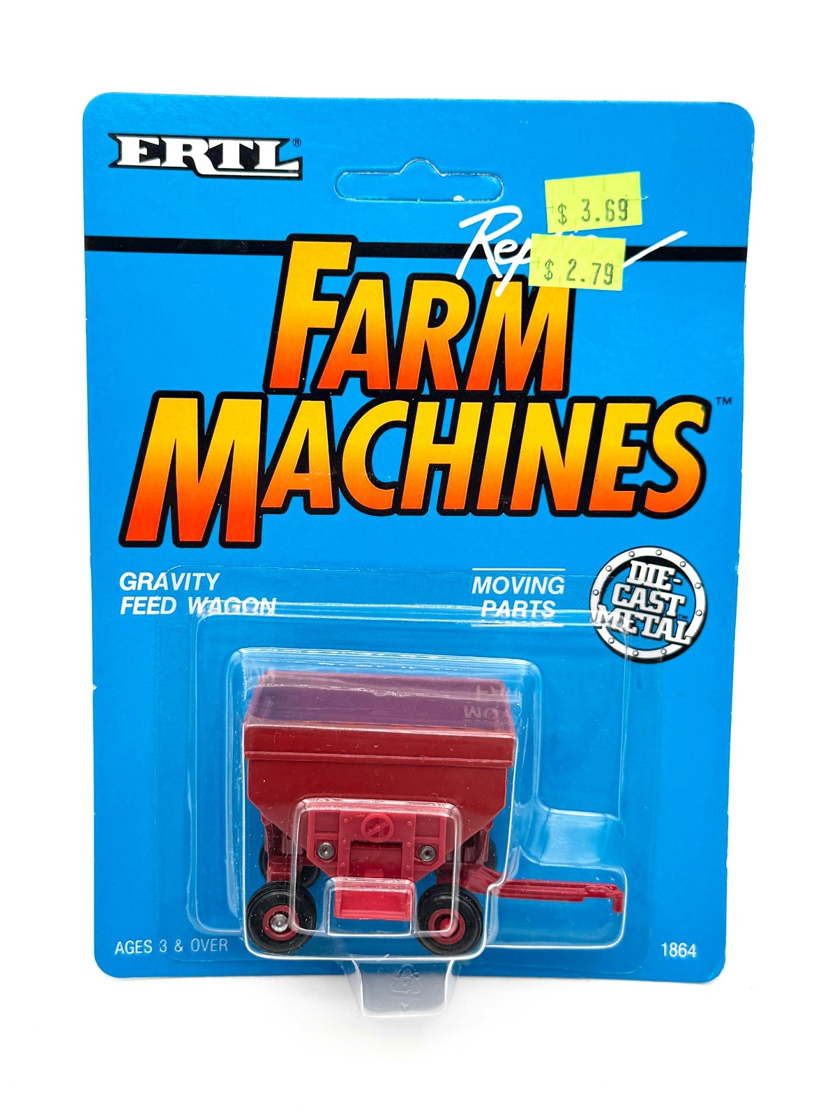 1/64 International Harvester Red Gravity Wagon