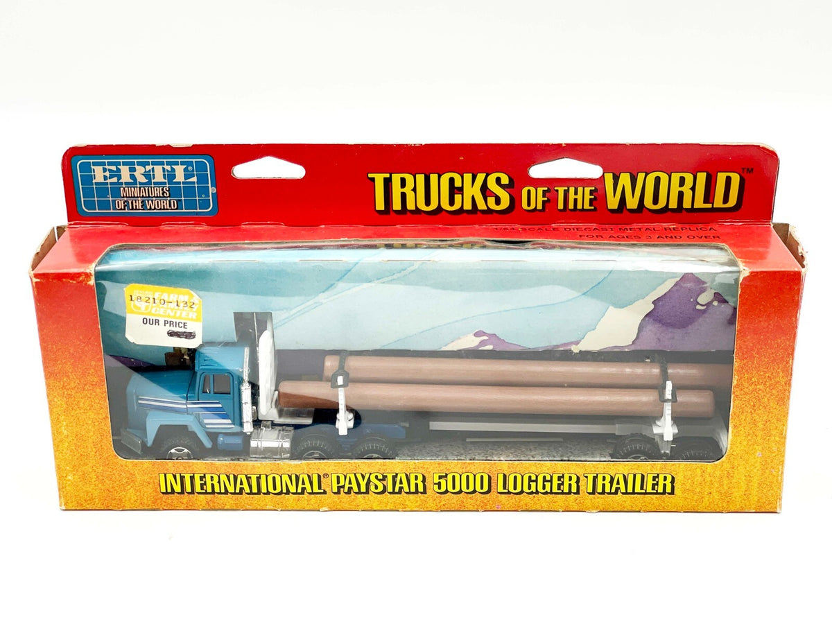 1/64 International Paystar 5000 Logging Semi With Trailer, Trucks Of The World